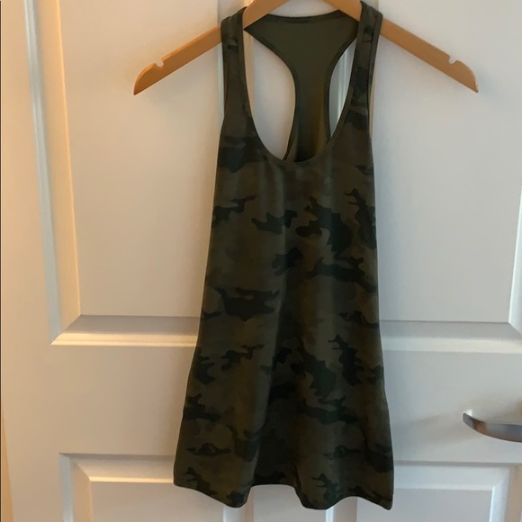 🍋 lululemon camo cool racerback tank top size 6 (lululemon size small) - Picture 6 of 16